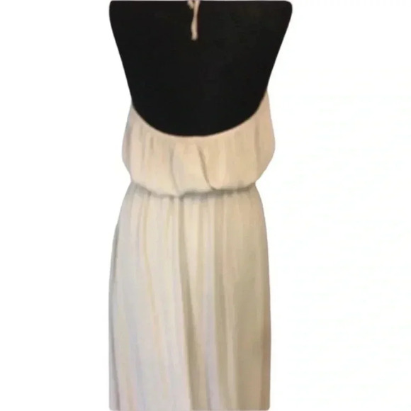 SHOW ME YOUR MUMU HEATHER CHIFFON HALTER DRESS GOWN - Picture 7 of 7